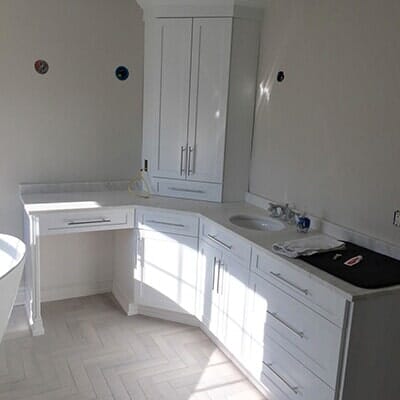 Custom Bathroom Renovation - B&K Kitchens and Bath